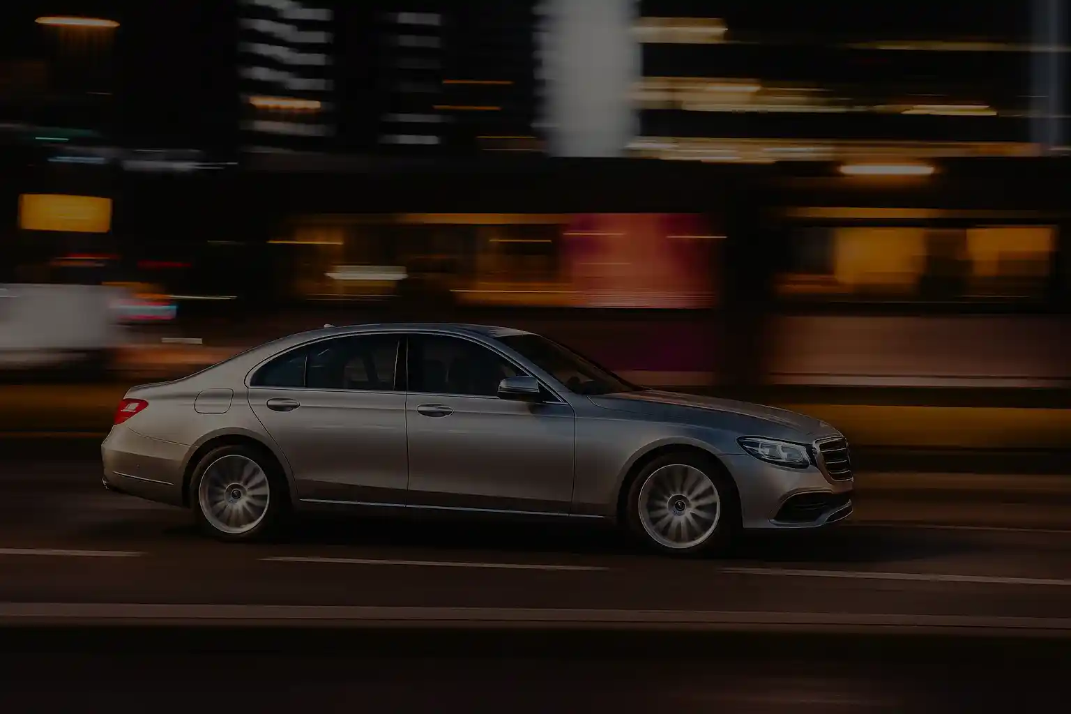 Luxury chauffeur background